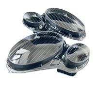 MLIOJU Boîtier Coque Phare Voiture Couvercle de lentille de Phare Avant de Voiture, pour Benz W211 E240 E200 E350 E280 E300 2002 - 2008, Abat-Jour à Coque Transparente
