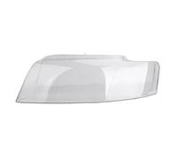 MLIOJU Boîtier Coque Phare Voiture pour A4 B6 2003-2005 Couvercle de Phare Avant de Voiture Phare Abat-Jour Couvercle de Lampe Frontale couvercles de lumière en Verre lentille Coque Casquettes