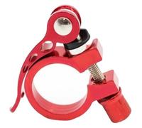 MLKCYCMTS Kit de 3 Colliers de Serrage Rapide for Tige de Selle, Colliers de Serrage en Alliage d'aluminium 28,6/31,8/34,9 mm, adaptés aux VTT et aux vélos de Route.(Red,28.6mm)