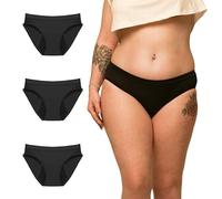 Mlle Culotte - Culotte Menstruelle Lavable Ultra Respirante - 4 Couches Absorbantes Flux Abondant Jusqu’à 4 Tampons - Protection Hygiénique Réutilisable Sans Fuite - Marque française - Aurore 4XL