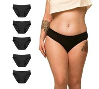 Mlle Culotte - Culotte Menstruelle Lavable Ultra Respirante - 4 Couches Absorbantes Flux Abondant Jusqu’à 4 Tampons - Protection Hygiénique Réutilisable Sans Fuite - Marque française - Aurore XL