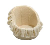 Mllepjdh Accessoires de photographie canapé pose séance photo bébé accessoires de pose meubles toile de fond photo accessoires photo canapé dentelle accessoires photographie chaise bébé accessoires