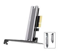 Mllepjdh Adaptateur PCIe M.2 dissipateur thermique épais M.2 NVMe PCIe M.2 Adaptateur 64 Gbps NVME et abordable