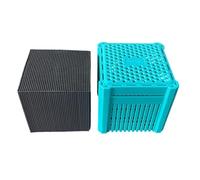 Mllepjdh Advanced Aquariums - Cubes de nettoyage en carbone pour aquariums - Absorbe les impuretés et améliore les systèmes de filtration biologiques - Purification de l'eau - Charbon actif pour