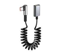 Mllepjdh Câble convertisseur USB C flexible et extensible - Prend en charge une transmission rapide de 480 Mbit/s - Convient pour les ordinateurs portables et les appareils mobiles C vers un cordon