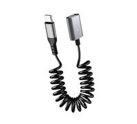 Mllepjdh Câble convertisseur USB C flexible et extensible - Prend en charge une transmission rapide de 480 Mbit/s - Convient pour les ordinateurs portables et les appareils mobiles C vers un cordon