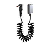 Mllepjdh Câble convertisseur USB C flexible et extensible - Prend en charge une transmission rapide de 480 Mbit/s - Convient pour les ordinateurs portables et les appareils mobiles C vers un cordon