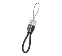 Mllepjdh Câble de charge USB C tressé robuste avec cordon amovible et capuchons pour téléphone portable pour un transport sécurisé Câble de type C avec cordon