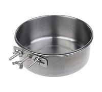 Mllepjdh Cage pour distributeur d'eau et de nourriture pour petits animaux, lapin en acier inoxydable pour animaux de compagnie, bols suspendus pour chiens et chats
