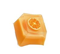 Mllepjdh Capuchons De Touches Clavier en Résine Gelée Fraises Fruits À Arbre Croisé avec Rétro-éclairage pour Claviers Mécaniques Capuchons Touches Mécaniques Transparents