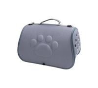 Mllepjdh Cat-in-Bag Sac de transport confortable pour chiots Sac de transport en plein air Sac à dos de voyage pliable avec poignée de sécurité pour chat Taille S