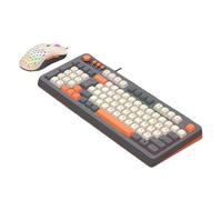 Mllepjdh Clavier de jeu rétroéclairé ergonomique avec câble USB pour ordinateur PC