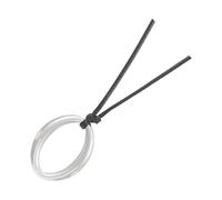 [Mllepjdh] Collier avec pendentif géométrique unique Collier réglable en corde parfait pour les amateurs de mode moderne Accessoires de mode modernes,