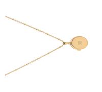 Mllepjdh Collier médaillon moderne à cœur ouvert, bijoux en acier inoxydable, designs bohèmes, chaîne confortable pour les anniversaires ou les vacances, collier de mode quotidienne