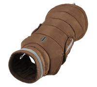 Mllepjdh Costume coupe-vent pour chien de grande taille, gilet d'hiver, fermeture éclair, veste pour activités de plein air