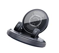Mllepjdh de téléphone de Voiture pour Tableau de Bord adhésif, ABS Rotatif à 360° pour Une Navigation Facile, visualisation des appels et des Recettes, Pare-Brise, de téléphone