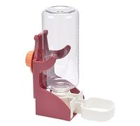 Mllepjdh Distributeur d'eau automatique de 500 ml pour animaux domestiques - Fontaine à eau suspendue pour petits animaux