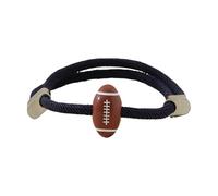 Mllepjdh Élégant pour Hommes Fabriqué À Partir De Matériaux en Corde Milans De 4 Mm avec Accessoire De Bijoux Rugbys pour Une Touche Sportive Portez des Bijoux À La Mode pour Hommes