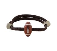 Mllepjdh Élégant pour Hommes Fabriqué À Partir De Matériaux en Corde Milans De 4 Mm avec Accessoire De Bijoux Rugbys pour Une Touche Sportive Portez des Bijoux À La Mode pour Hommes