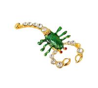 Mllepjdh Étui à bijoux Scorpions résistant à l'usure en oxyde de zirconium multifonction pour décoration d'intérieur, cadeau créatif, pochette unique pour accessoires