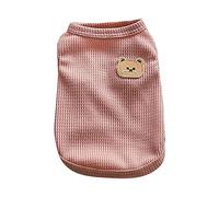 Mllepjdh Gilet pour chiens de petite et grande taille - T-shirt doux pour chien - Vêtement de printemps pour chien - Vêtements d'extérieur pour chiens
