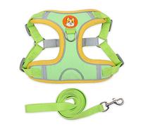 Mllepjdh Harnais pour chien - Fournitures pour animaux domestiques - Harnais de poitrine pour chien - Corde réfléchissante de type gilet de traction pour chien - Harnais de marche en plein air