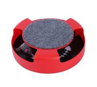Mllepjdh Jouet interactif pour chats avec circuit de piste de taquinerie avec tapis à gratter multifonctionnel pour chats Jouet de circuit pour chats