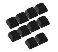 Mllepjdh Lot de 10 touches 1U XDA vierges en PBT multicolores pour installation de clavier mécanique