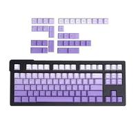 Mllepjdh Lot de 125 touches colorées par sublimation thermique pour clavier mécanique