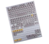 Mllepjdh Lot de 166 touches pour personnaliser les claviers mécaniques Durabilité ABS pour personnaliser les touches