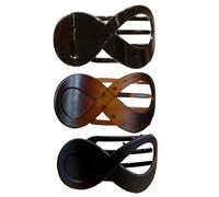 Mllepjdh Lot de 3 barrettes à cheveux en résine mate - Couleurs mélangées - Élégantes pinces à cheveux - Accessoires pour cheveux mats - Comme décrit