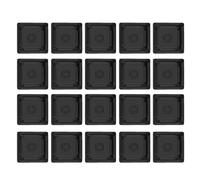 Mllepjdh Lot de 4/20 touches de clavier de jeu XDA 1U 1 couche transparente rétroéclairée pour clavier mécanique 1U