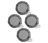 Mllepjdh Lot de 4 filets de protection en maille pour seau à eau avec cordon de serrage