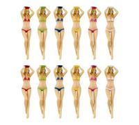Mllepjdh Maillot de bain divertissant comme des t-shirts de golf, 6 couleurs vives, parfaits pour les incidents, cadeaux de collection de chemises de golf
