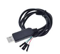 Mllepjdh Module adaptateur série USB vers TTL - Câble de téléchargement CH340 pour WinXP 98 7 8 systèmes Ch340 USB vers adaptateur série