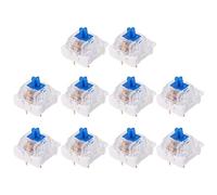 Mllepjdh Outemu Commutateurs à 3 broches pour clavier mécanique MX et chargeur filaire 3 en 1 Noir/marron/bleu