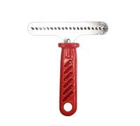 Mllepjdh Peigne de toilettage pour animaux de compagnie dents arrondies pour petit chien pour animal domestique à une rangée double rangée peigne à cheveux en option