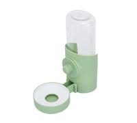 Mllepjdh Petite fontaine à eau en plastique pour animaux domestiques - 500 ml - Distributeur d'eau pour chats et chiens - Distributeur d'eau pour animaux domestiques - Vert