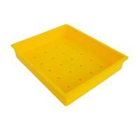 Mllepjdh Plateau distributeur de balles de golf multifonction en plastique - Boîte de rangement pour joueur de course - Avec trou d'aération