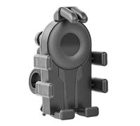 Mllepjdh Poignée de téléphone anti-secousses pour moto avec outil, installation facile et large compatibilité, support rotatif à 360 degrés pour motocyclistes