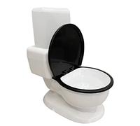 Mllepjdh Pour fontaine à eau, toilettes amusantes, bol à boire automatique pour animaux de compagnie, distributeur d'eau silencieux, 650 ml, fontaines sans filtre, bol d'eau potable silencieux pour