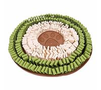 Mllepjdh Puzzle interactif à friandises pour chien avec tapis à lécher améliorant l'intelligence pour chiot 48,3 x 48,3 cm
