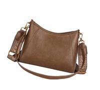Mllepjdh Sac à main rétro esthétique pour femme - En cuir synthétique - Sangle amovible - Indispensable au quotidien - Petit sac à main tendance