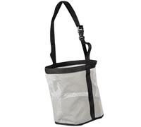 Mllepjdh Sac d'alimentation robuste pour cheval avec bretelles renforcées, base étanche pour foin sec, sel minéral, taille L, 24 x 25 cm, sac d'alimentation anti-frottement