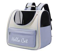 Mllepjdh Sac de voyage portable pour animal domestique Sac de voyage pour chiot chat Violet Bleu Vert