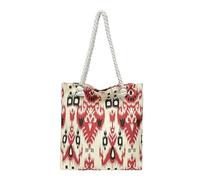 Mllepjdh Sac fourre-tout en toile esthétique avec poche intérieure pour femmes et filles, tissu d'épicerie réutilisable avec motif pour le shopping, la salle de sport, tissu d'épicerie réutilisable
