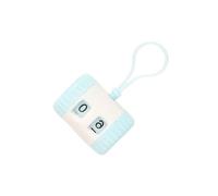Mllepjdh Suivi de progression au crochet réutilisable - Matériaux en plastique à libération rapide - Suivi des chiffres clairs pour la création artisanale - Marqueur de tricot en plastique