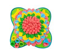 Mllepjdh Tapis de nourriture puzzle pour chien à alimentation lente Tapis de reniflage antidérapant pour l'ennui du chien