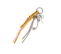 [Mllepjdh] Téléphone en corde tressée tissée à la main, câble de mode, décoration unique pour sacs à main, organisateur portable pour femmes et filles, フリーサイズ