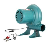 Mllepjdh Ventilateur portable 12 V 2 A avec clip de batterie, adapté pour cuisine, restaurant, fonte de métal, 12 V, moto, souffleur alimenté par batterie